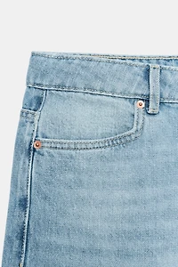BERMUDA EN JEAN TAILLE MOYENNE ZW COLLECTION