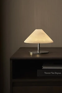 LAMPE DE TABLE SANS FIL EN ALBÂTRE