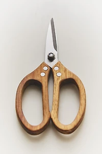 WOODEN KITCHEN SCISSORS
