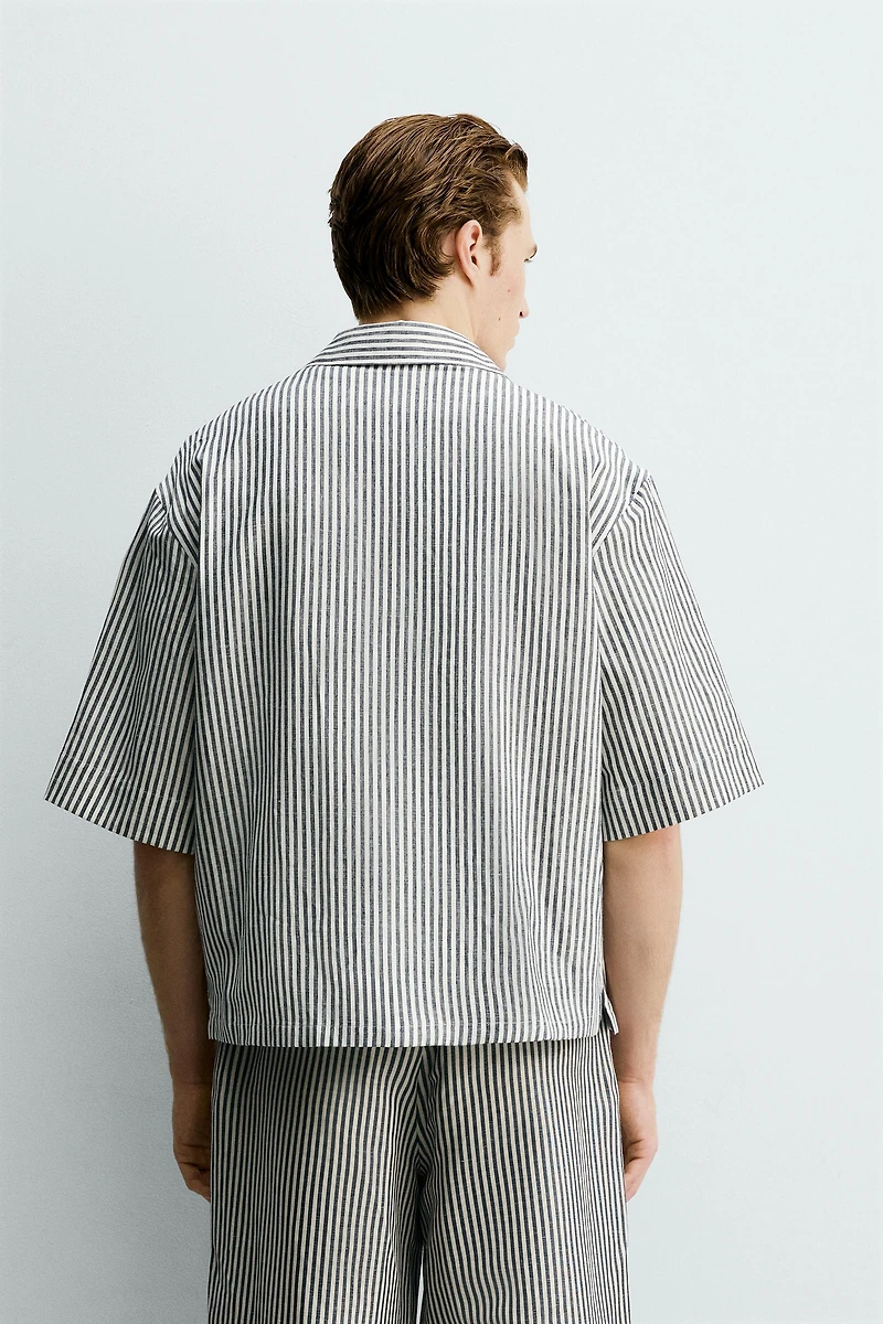CHEMISE RELAXED FIT À RAYURES