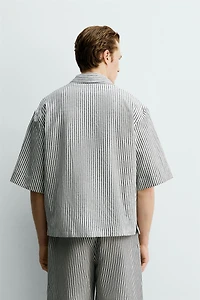 CHEMISE RELAXED FIT À RAYURES