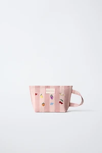 FRUIT STRIPE TOILETRY BAG