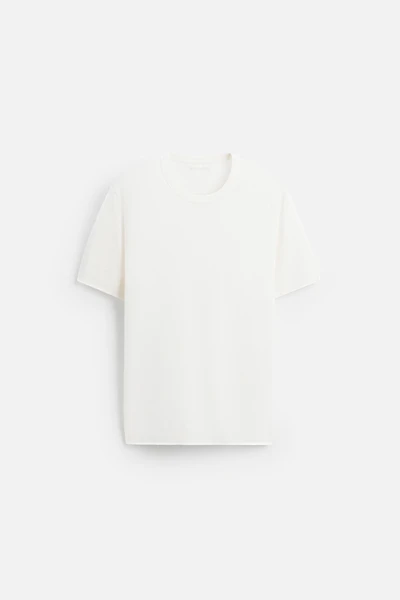 T-SHIRT EN MAILLE REGULAR FIT