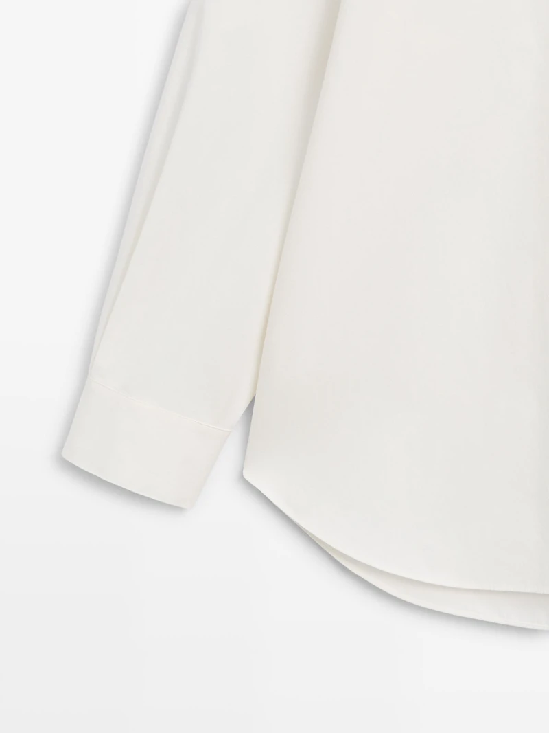 Chemisier boutons fantaisie 100 % coton