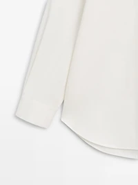 Chemisier boutons fantaisie 100 % coton