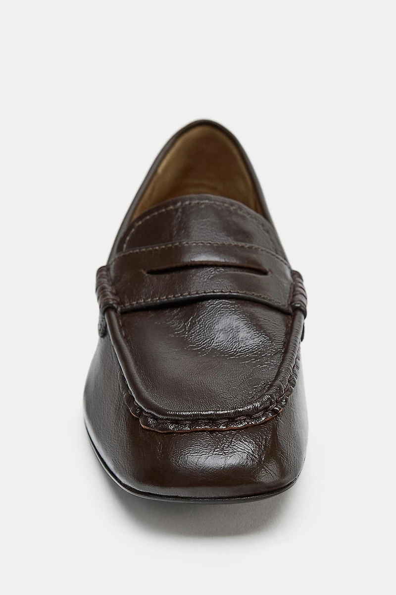 SOFT LEATHER LOAFERS
