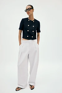 SHORT SLEEVE BLAZER