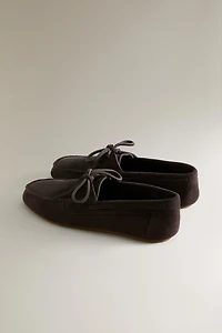 LEATHER LOAFERS