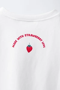 T-SHIRT À IMPRIMÉ FRUITS