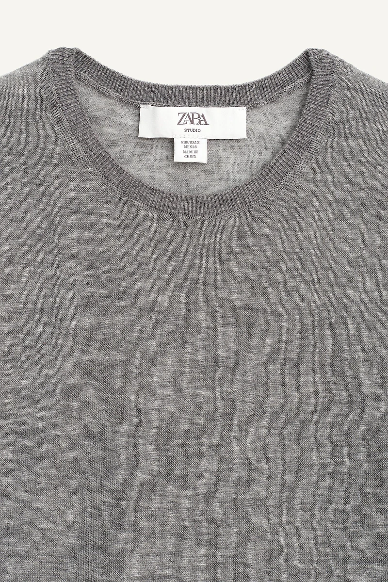 TOP EN MAILLE 100 % LAINE ÉDITION LIMITÉE