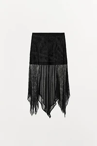 GEORGETTE COMBINATION SKIRT
