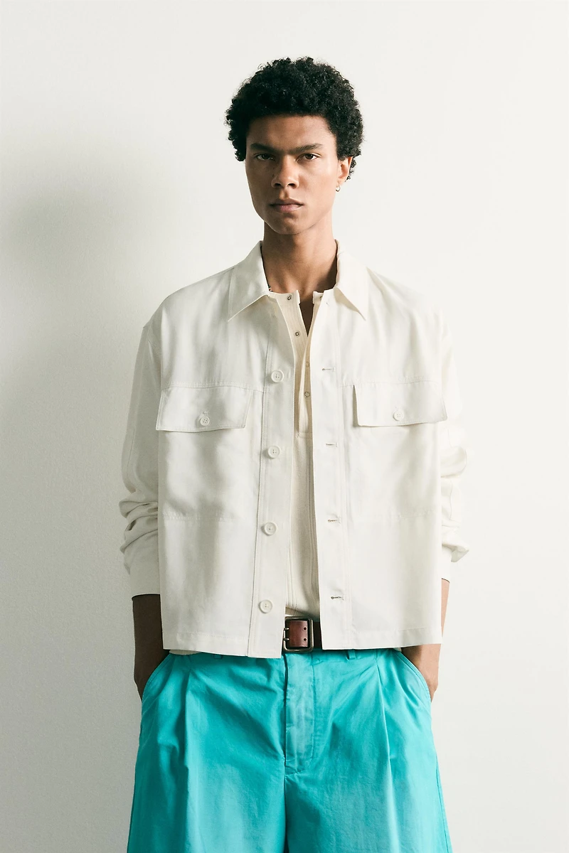 FLUID RELAXED FIT OVERSHIRT