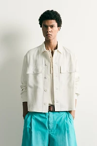 FLUID RELAXED FIT OVERSHIRT