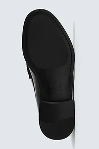 LEATHER PENNY LOAFERS