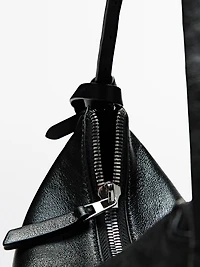 Small nappa leather bag