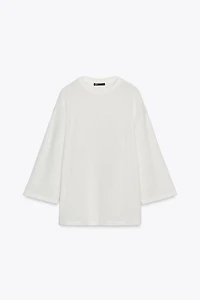 OVERSIZED KNIT T-SHIRT