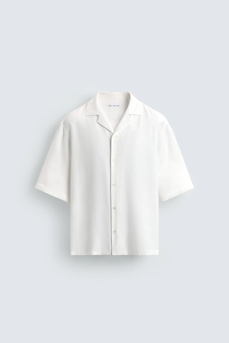 BOXY FIT FLOWY SHIRT