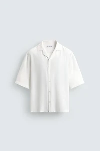 BOXY FIT FLOWY SHIRT