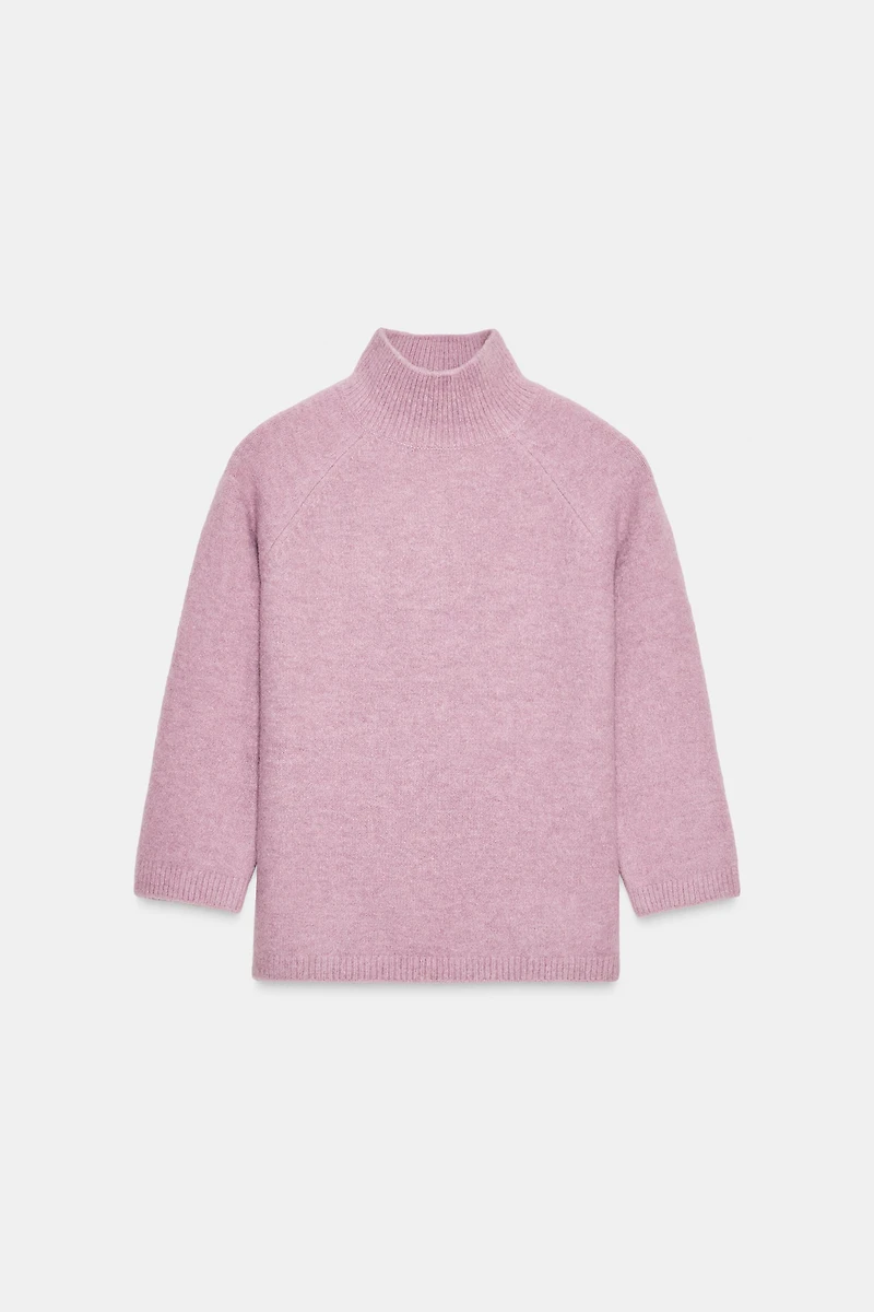 SOFT KNIT FRENCH SLEEVE JUMPER