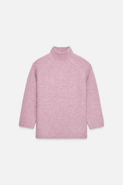 SOFT KNIT FRENCH SLEEVE JUMPER