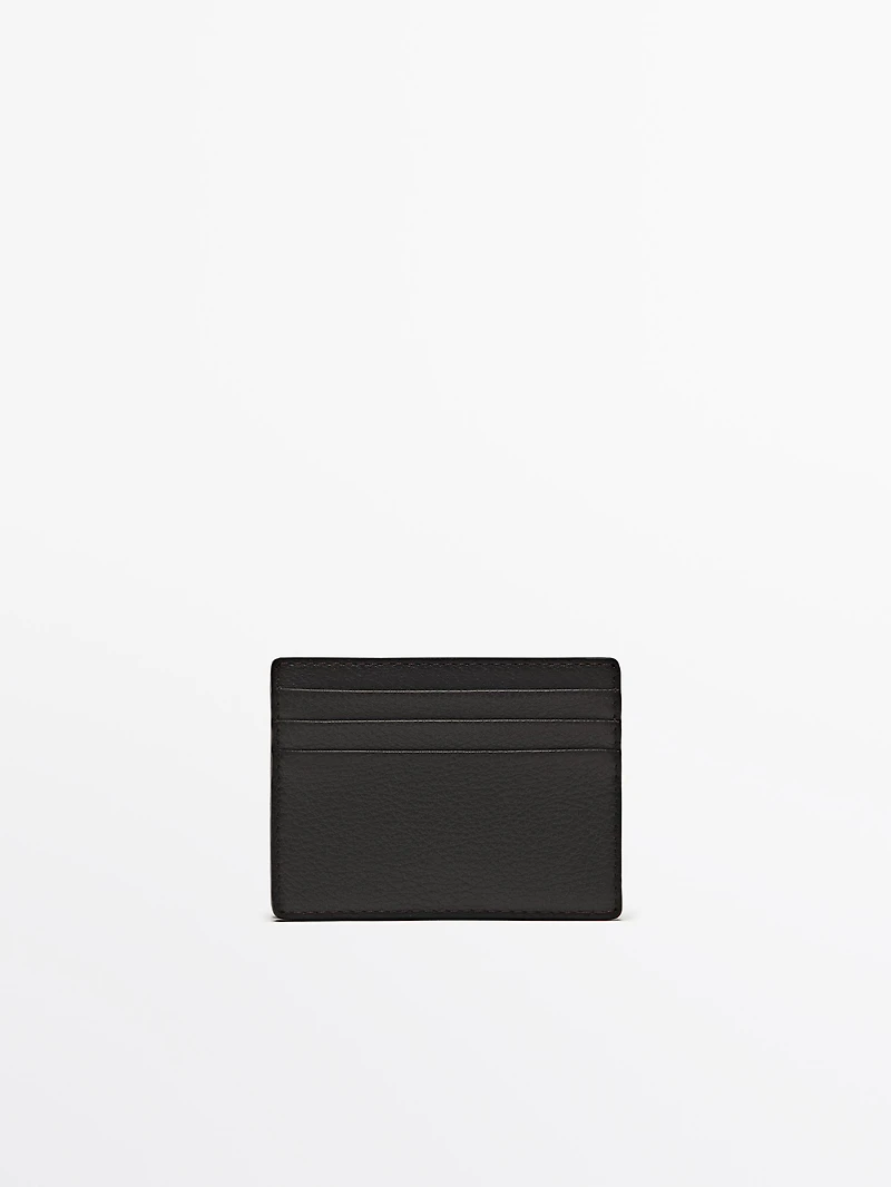 Nappa leather "magic" wallet