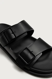 DOUBLE STRAP SANDALS