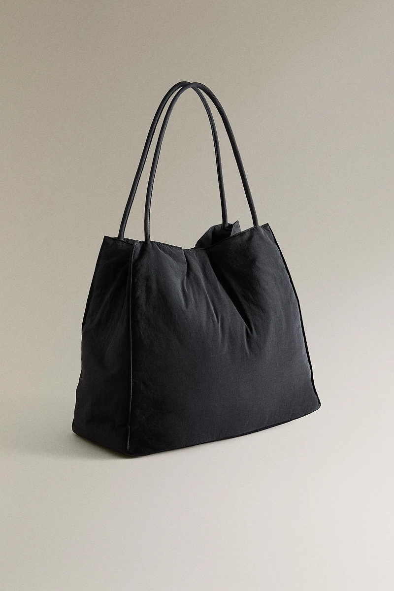 TECHNICAL FABRIC TOTE BAG