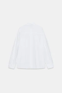 POPLIN SHIRT WITH POCKET