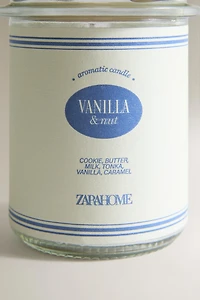 G) VANILLA & NUT SCENTED CANDLE