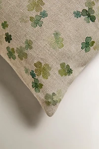 CLOVER THROW PILLOW COVER