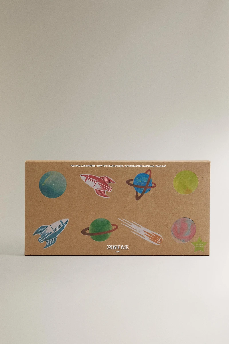 AUTOCOLLANTS ENFANT ESPACE LUMINESCENTS