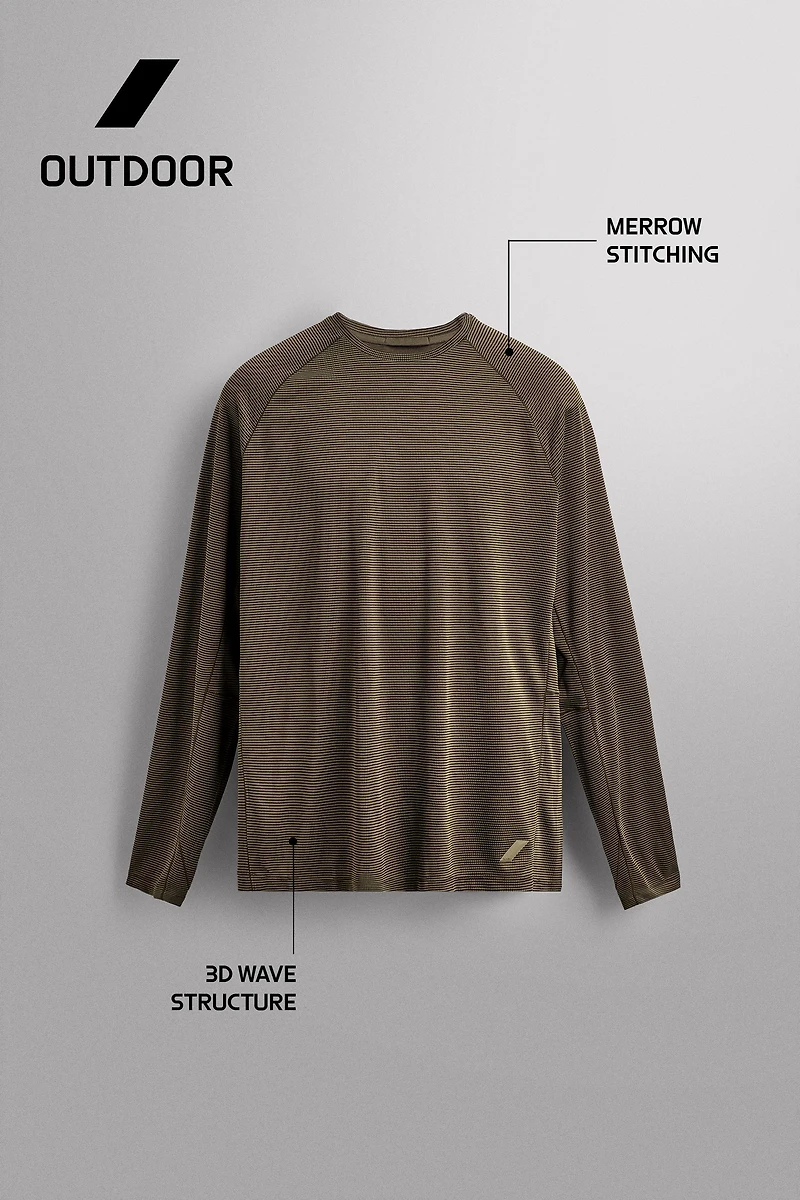 GRAVEL LONG SLEEVE TECHNICAL T-SHIRT