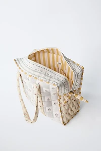 QUILTED MATERNITY BAG