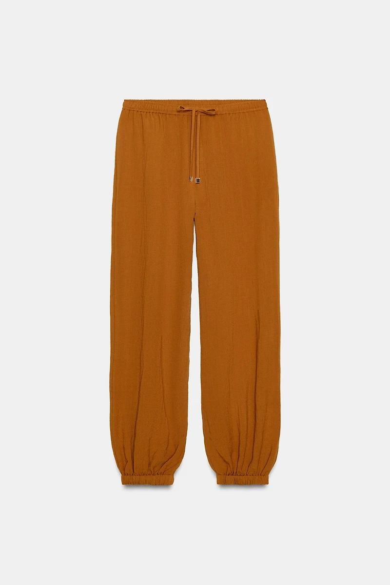 ELASTIC WAISTBAND PANTS