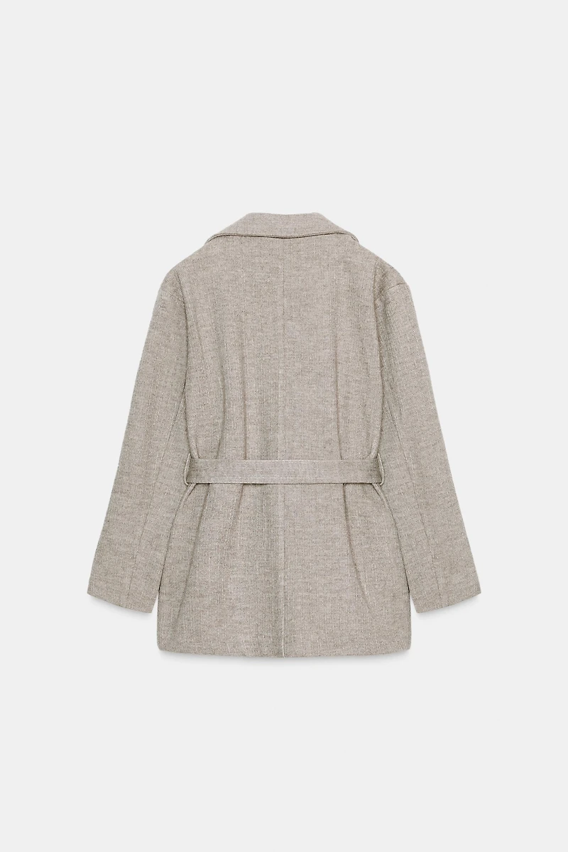 SOFT BELTED BLAZER