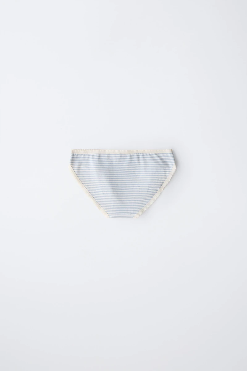 6 YEARS/ SIX-PACK OF FLORAL UNDERWEAR