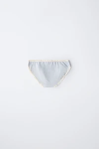 6 YEARS/ SIX-PACK OF FLORAL UNDERWEAR