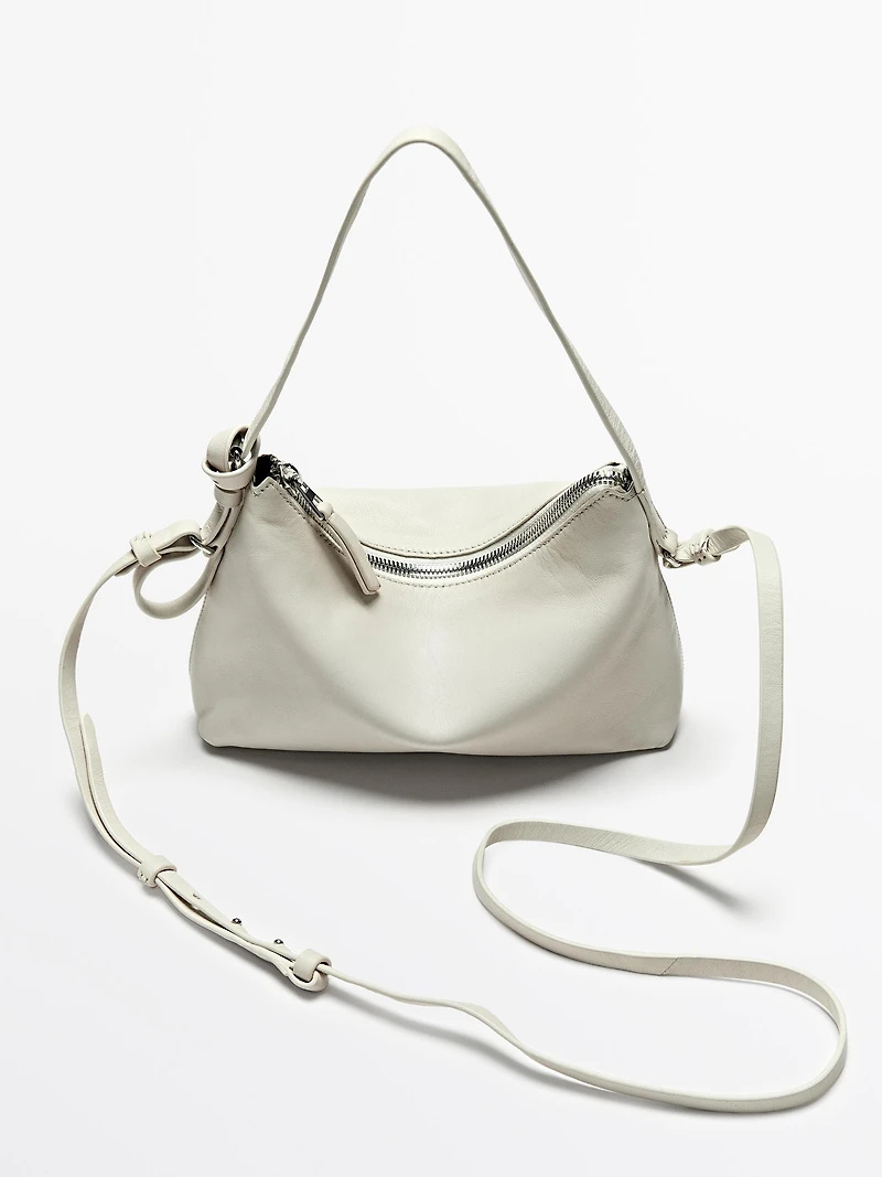 Petit sac en cuir nappa
