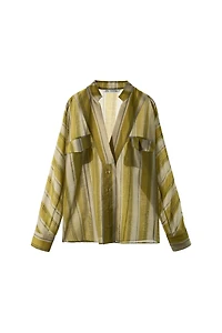 ZW COLLECTION STRIPED SHIRT