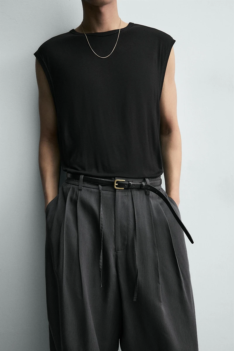 RELAXED FIT 100% BAMBOO TANK SHIRT