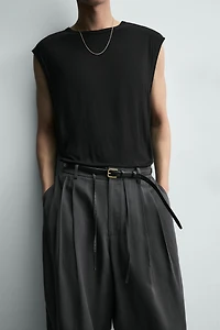 RELAXED FIT 100% BAMBOO TANK SHIRT