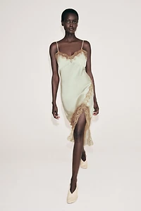 ZW COLLECTION LACE SLIP DRESS