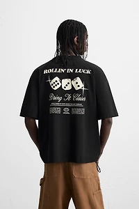 DICE PRINT T-SHIRT
