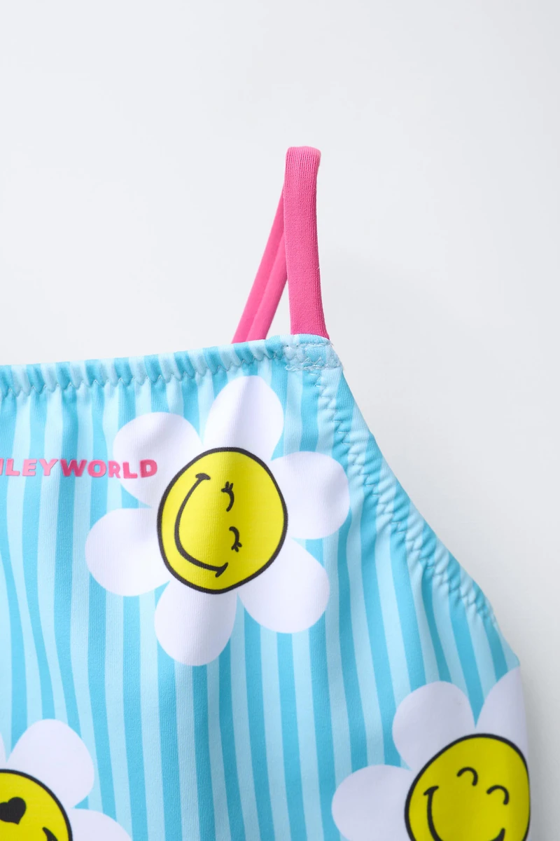 2-6 ANS/ MAILLOT DE BAIN À RAYURES SMILEYWORLD ®