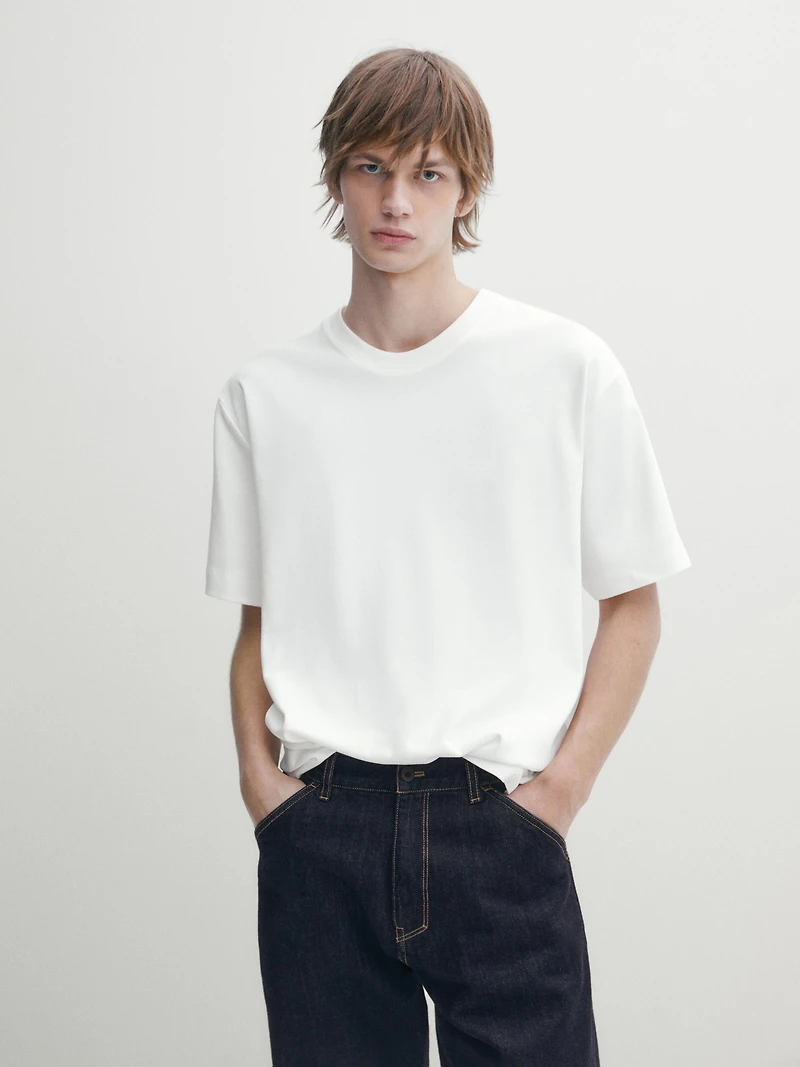 100% cotton medium weight T-shirt