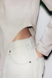 ASYMMETRIC RUSTIC T-SHIRT