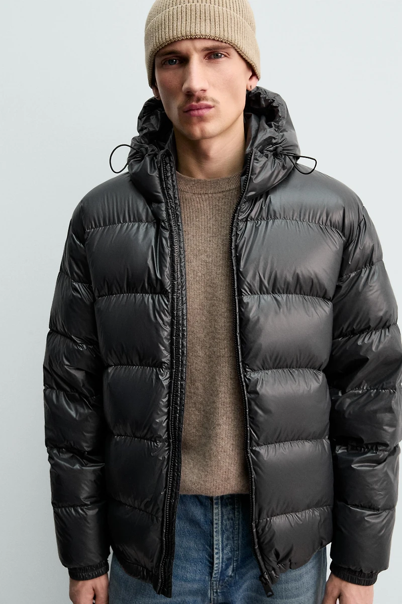 80% DOWN - 20% FEATHER WATER REPELLENT PUFFER JACKET ORIGINS