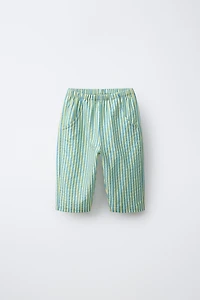 STRIPED BAGGY PANTS