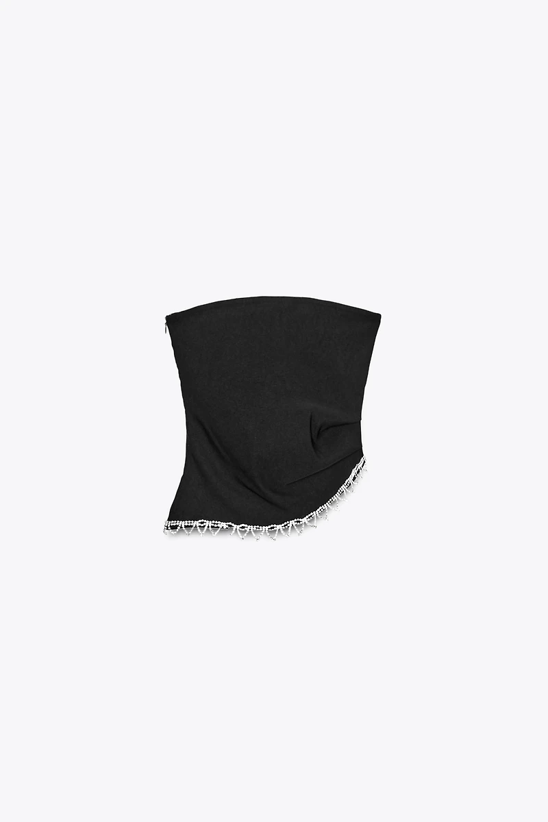 JEWEL STRAPLESS TOP