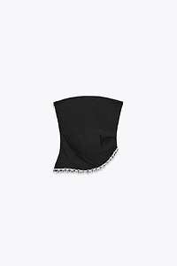 JEWEL STRAPLESS TOP